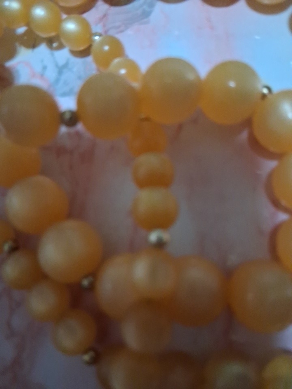 Classic Amber-Bead Women’s Necklace